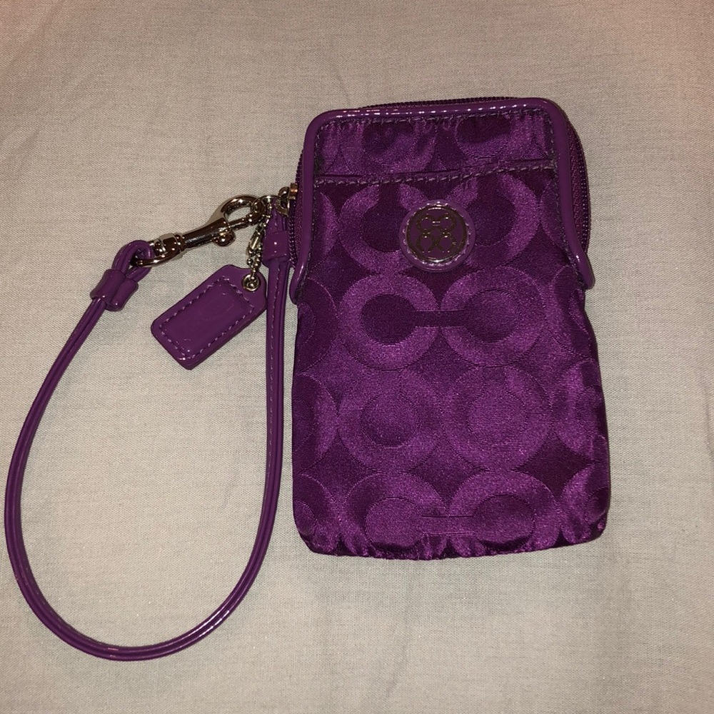 Coach Wristlet & Credit card holder